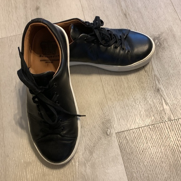 Crown Northampton Authentic Sneakers TL Overstone Derby Horween Black Chromexcel - Picture 10 of 15